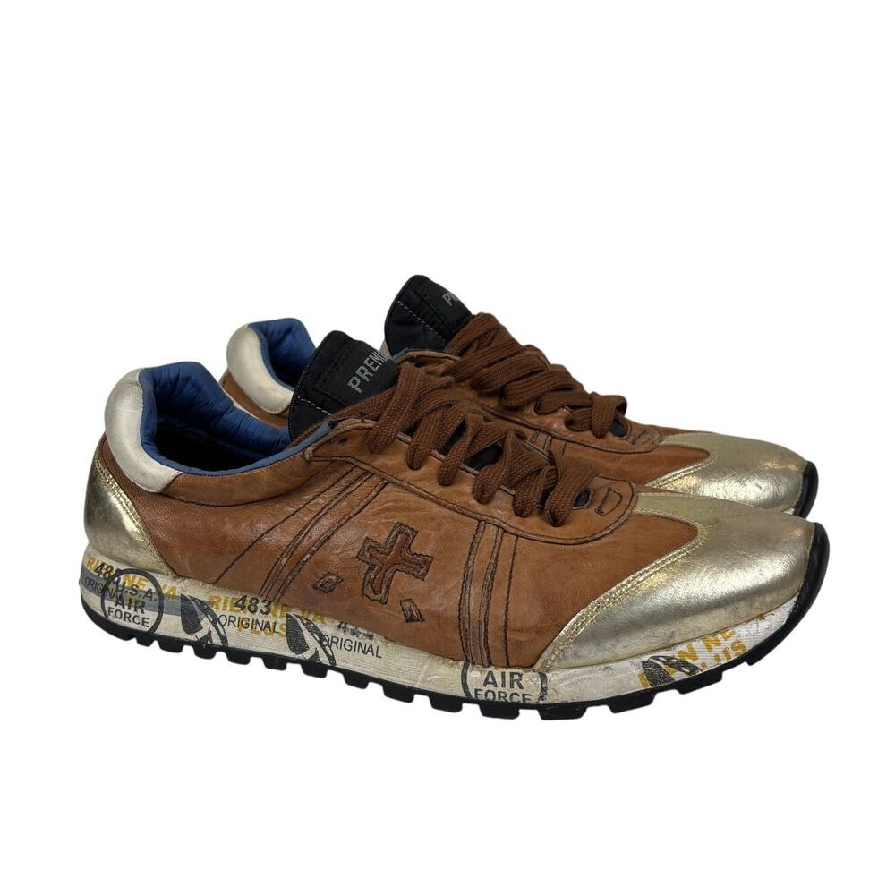 Premiata Lucy 530 Leather Trainers Sneakers Shoes EU 40 W's 9 M's 7